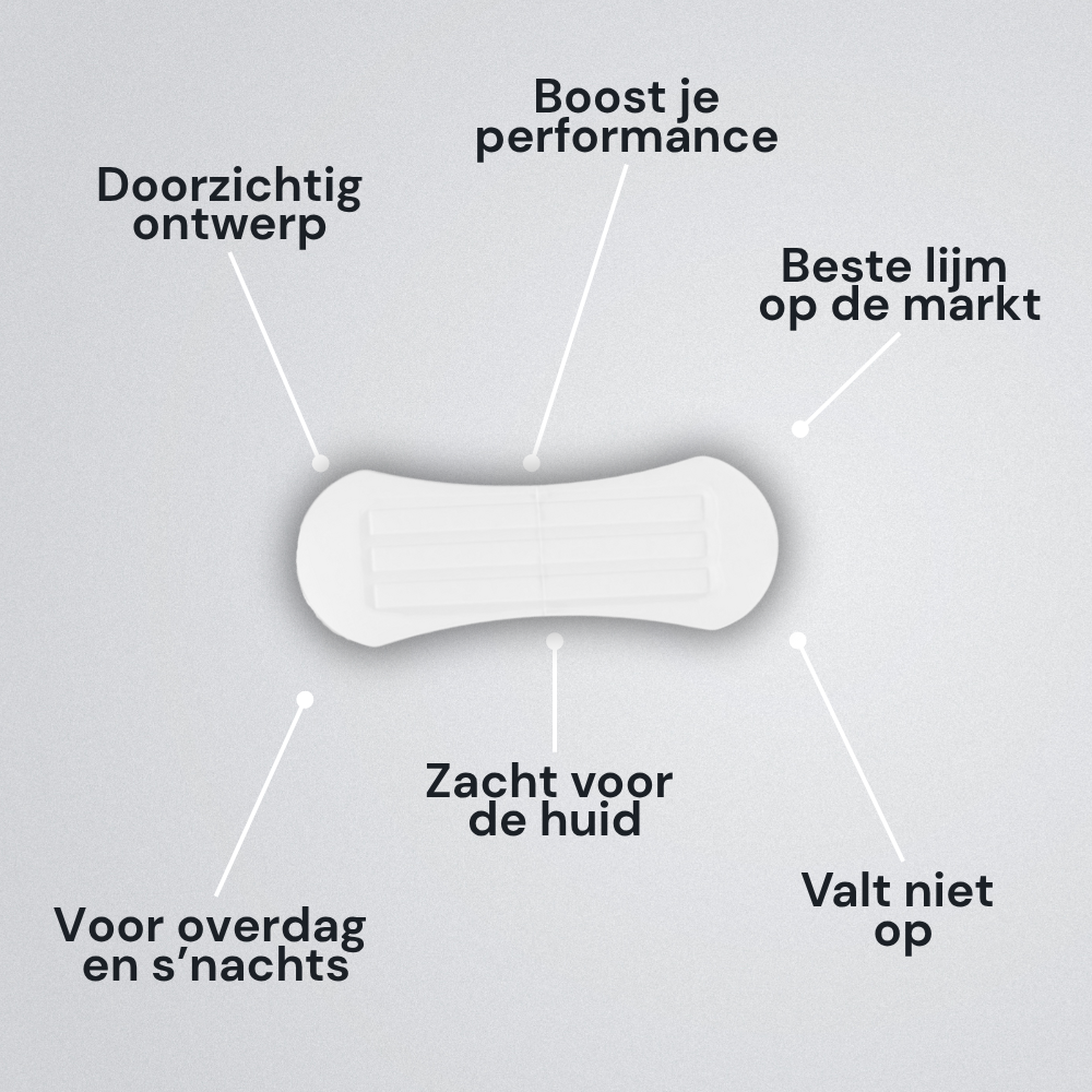 Transparante Neusstrip