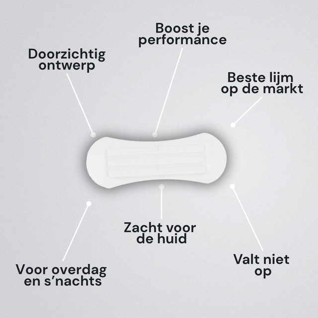 Transparante Neusstrip