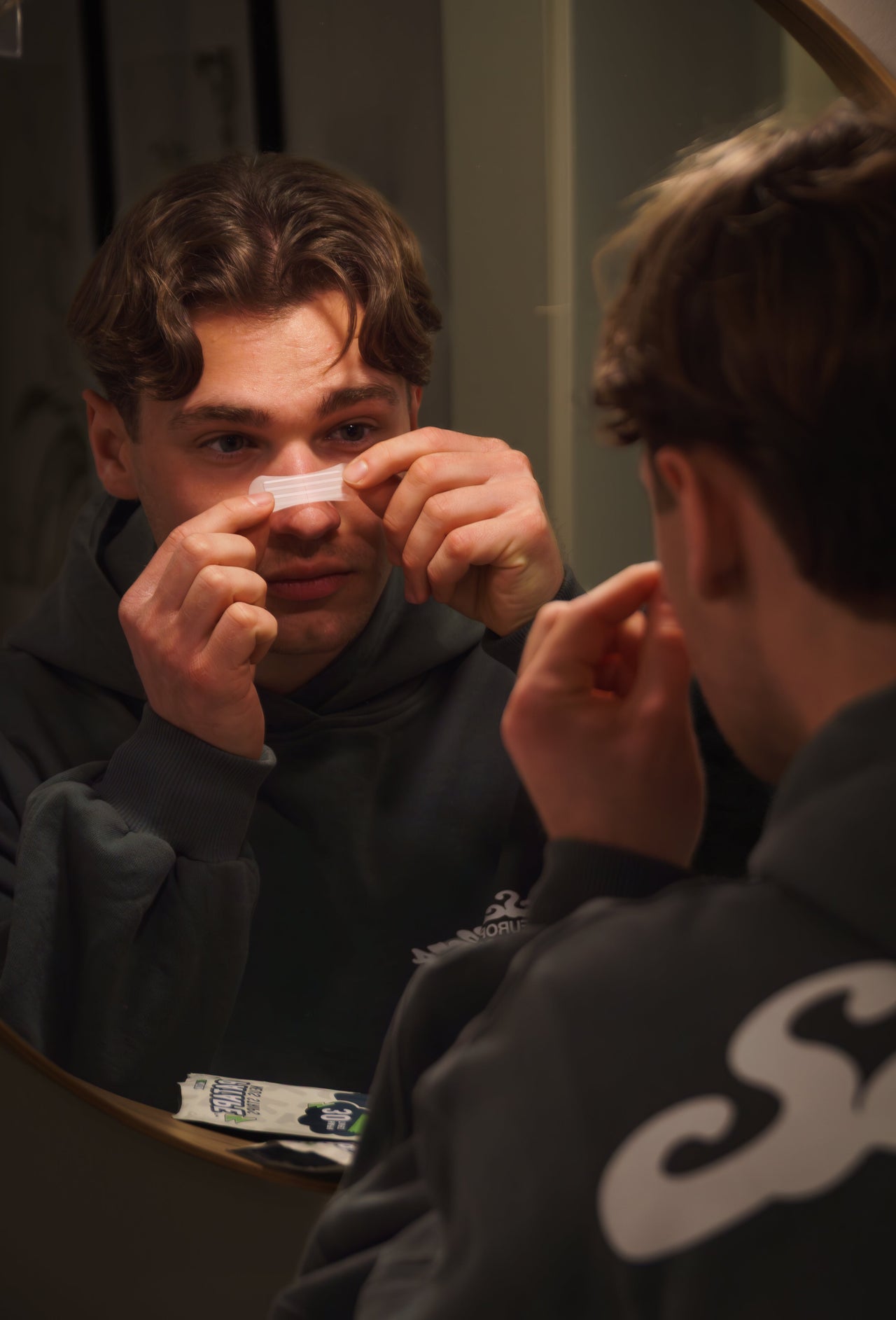 Transparante Neusstrip